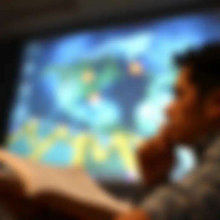 A person reflecting on leadership principles