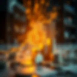 An abstract representation of wealth growth through investing