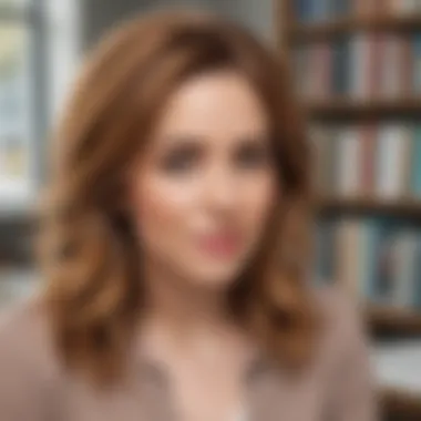 Rachel Hollis at a Book Signing Rachel Hollis speaking at a book signing event