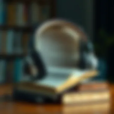Auditory Learning Experience An auditory experience represented through headphones and a book