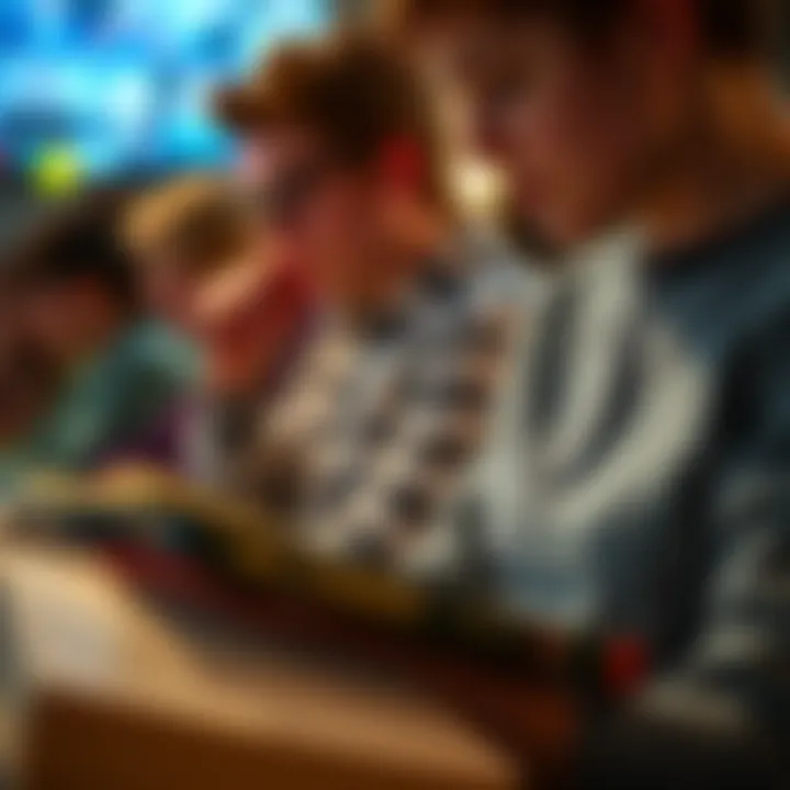 Audience engaged with digital literature resources