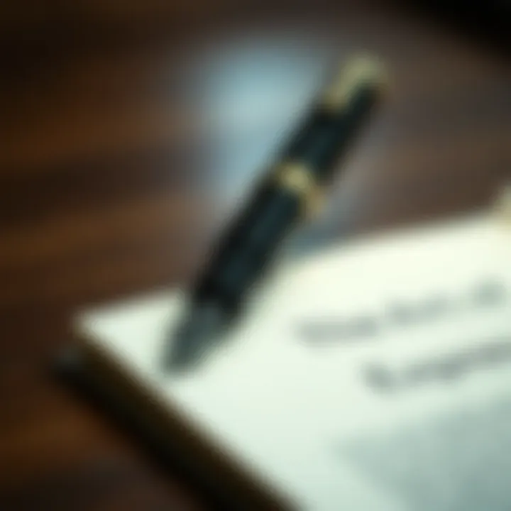 The Art of Expression A close-up shot of a fountain pen poised over a blank page, ready for expression