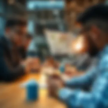 Innovation in Action Creative brainstorming session on innovative ideas