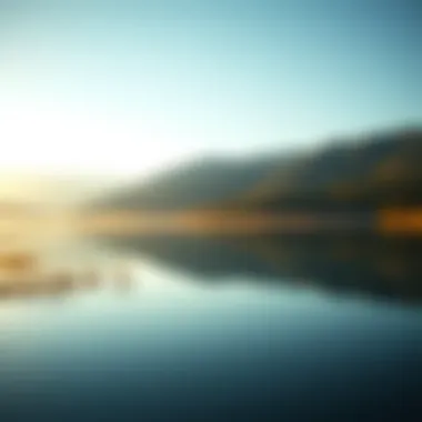 Contemplative Reflection Contemplative reflection by a serene lake