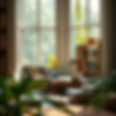 A Peaceful Space for Learning A serene reading nook filled with natural light
