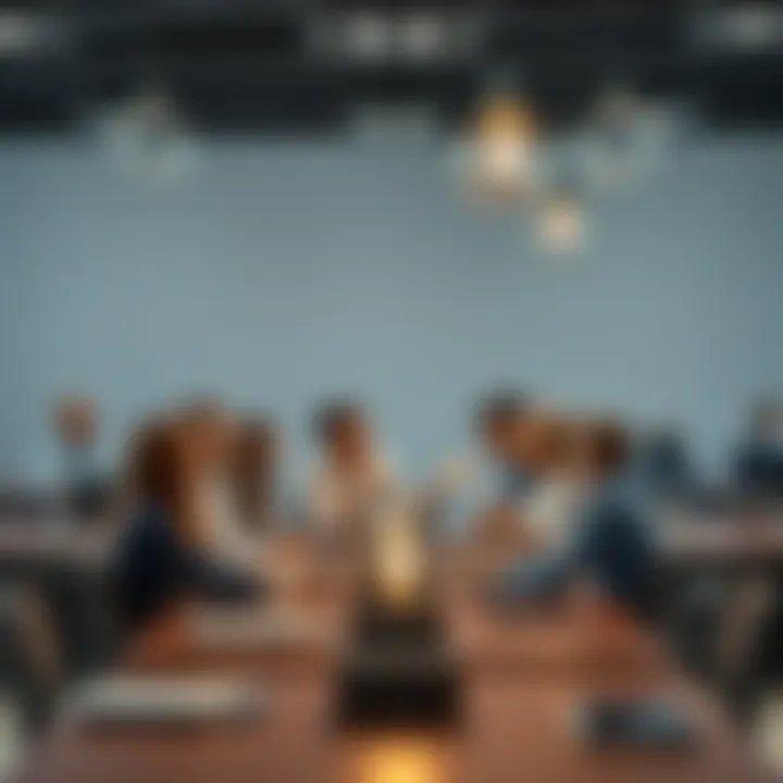 An illustration depicting a brainstorming session with diverse ideas