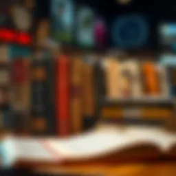 A collection of influential stock market books