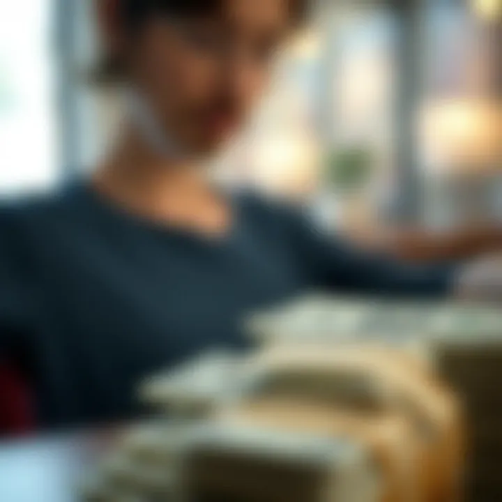 Illustration of the emotional relationship with money