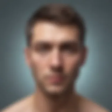 Distinguishing Self from Thought Abstract depiction of self versus thought