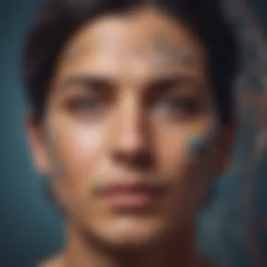 The Interplay Between Mind and Body Abstract visualization of mind-body connection