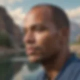 David Goggins contemplating his journey