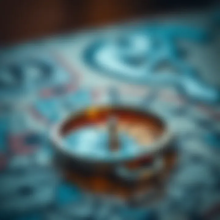 Navigating with Moral Clarity A compass guiding the way to moral clarity and purpose