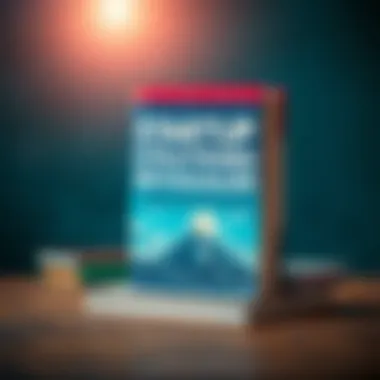 Startup Strategies Revealed A thought-provoking book cover showcasing startup strategies