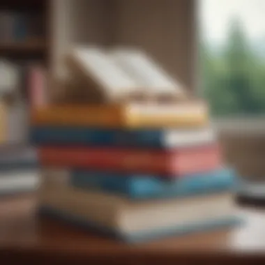 Essential Reads for Financial Growth A stack of influential finance books