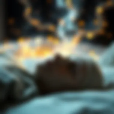 A visual representation of Freud's theory of dreams