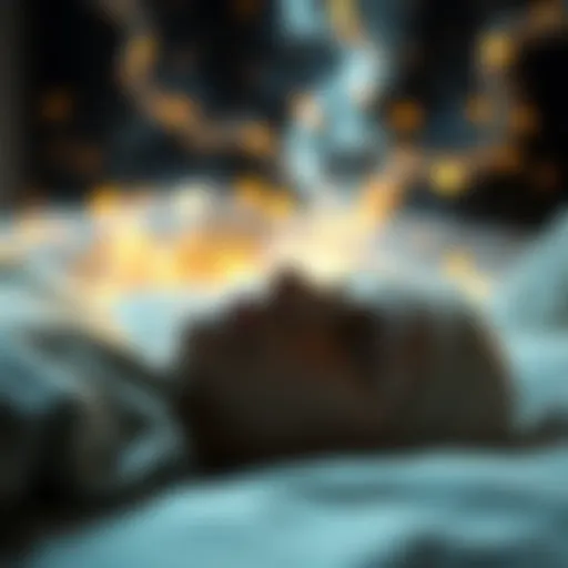 A visual representation of Freud's theory of dreams