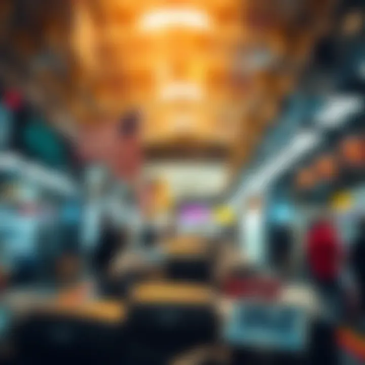 Understanding Free-Market Principles Abstract depiction of free-market capitalism