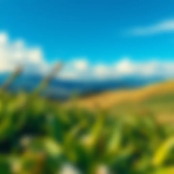 A serene landscape inspiring introspection and thought