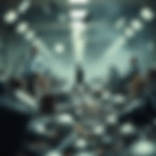 The Balance Between Chaos and Order Conceptual representation of chaos and order