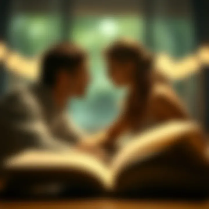 An artistic representation of the evolution of sexual identity in literature