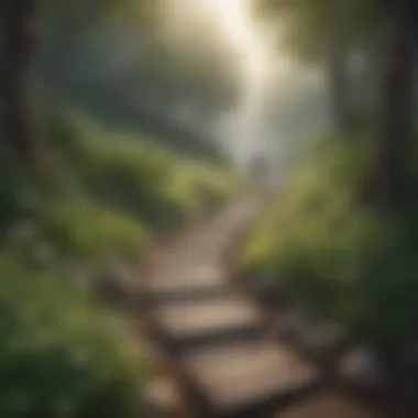 The Path to Self-Discovery A serene landscape to symbolize self-discovery