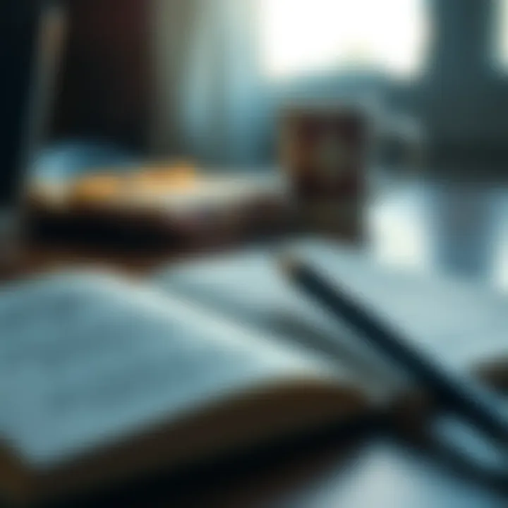 Documenting Your Journey with Quotes A pencil writing quotes in a journal
