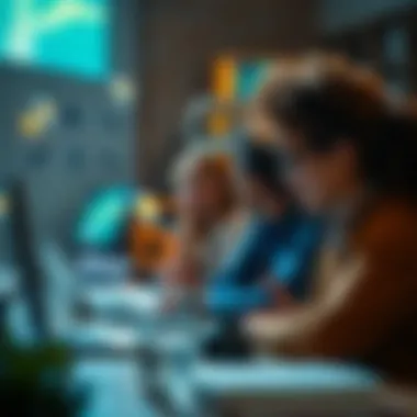 Creative brainstorming session