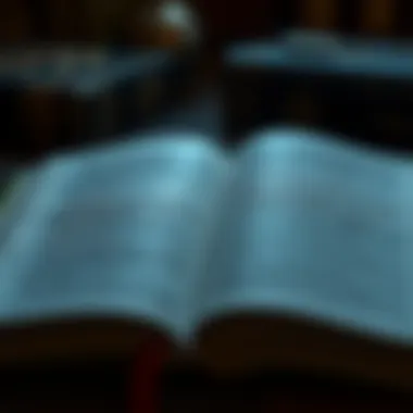Capturing Profound Insights An open book with highlighted quotes