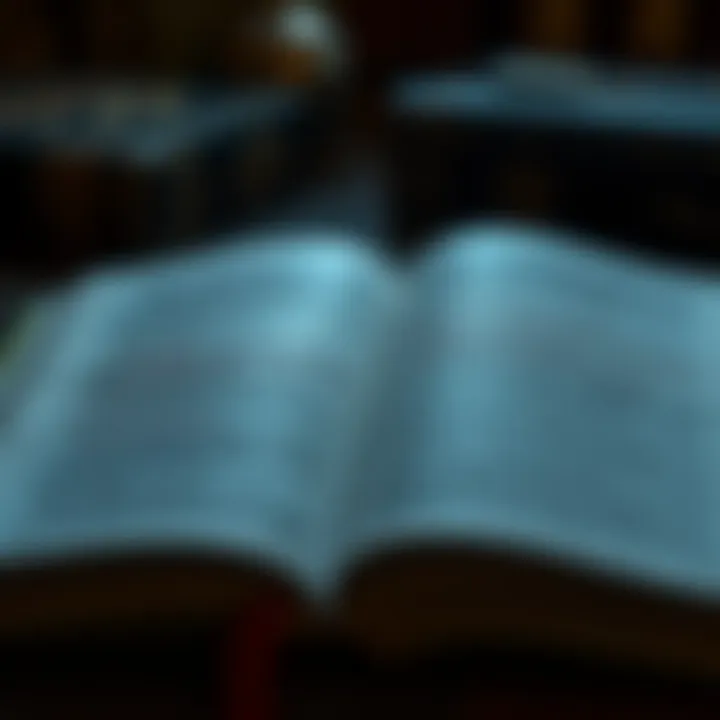 Capturing Profound Insights An open book with highlighted quotes