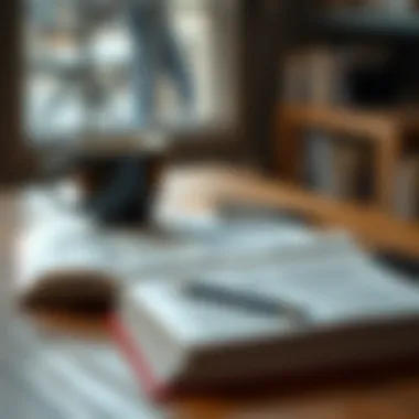Engaging with Sales Insights Open book with notes and a coffee cup