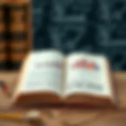 An open book displaying statistical graphs and formulas