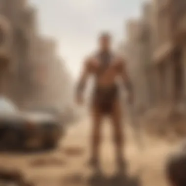 The David and Goliath Legacy in Contemporary Life Visual representation of the impact of the David and Goliath story in today's world