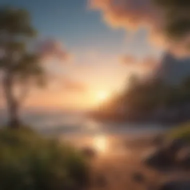 New Beginnings: The Power of Inspiration A serene landscape with a sunrise symbolizing new beginnings