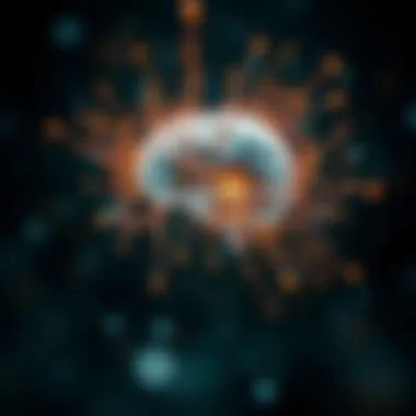 Abstract representation of creativity and innovation