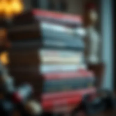 Modern Explorations of Love A stack of modern novels exploring love themes