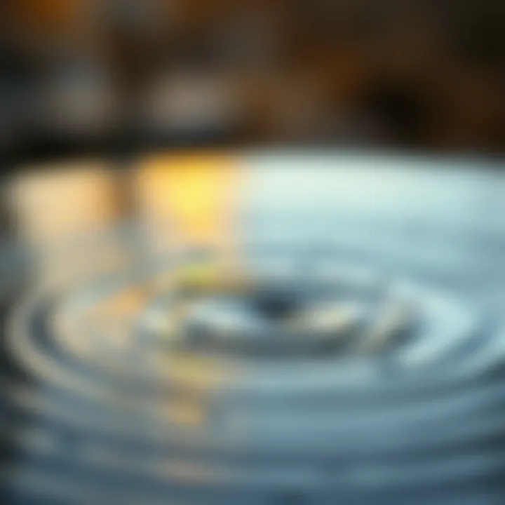 Ripple Effect of Change Illustration depicting the ripple effect of small changes