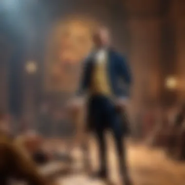 Hamilton's Cultural Renaissance Scene from Hamilton the musical