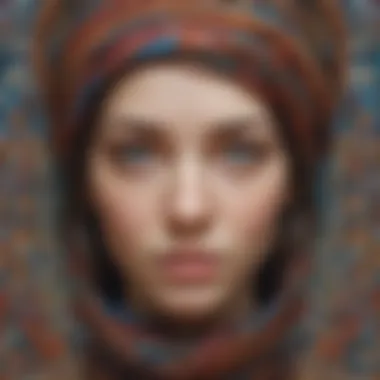 The Tapestry of Identity A complex tapestry symbolizing the layers of identity
