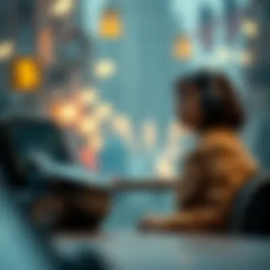 A visual metaphor of optimism and caution juxtaposed in a rapidly changing world