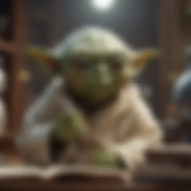 Philosophical Insights in Symbols Symbols representing philosophical insights from Yoda