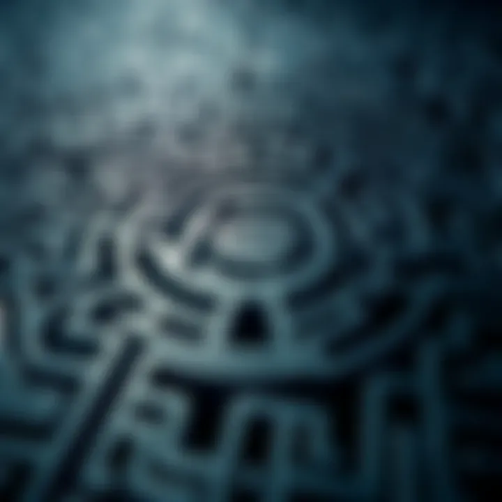 An intricate maze illustrating complex decision-making and the unpredictable nature of choices.