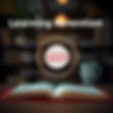 Diagram illustrating the concept of learning retention