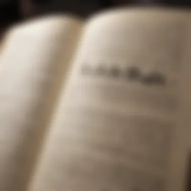 Structural Elements of Rule Book Summaries Detailed layout of rule book summaries highlighting key elements