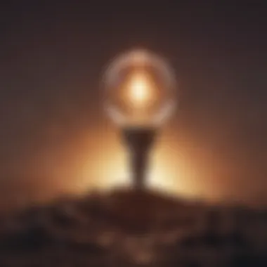 Guiding Light of Leadership Illustration of a guiding light symbolizing effective leadership