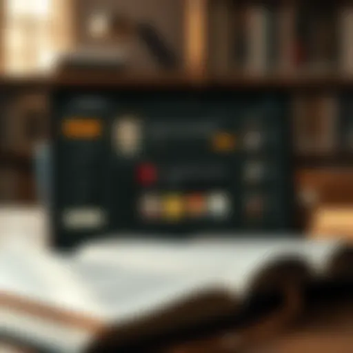 Visualizing the Libriperx Interface Conceptual design of Libriperx platform interface