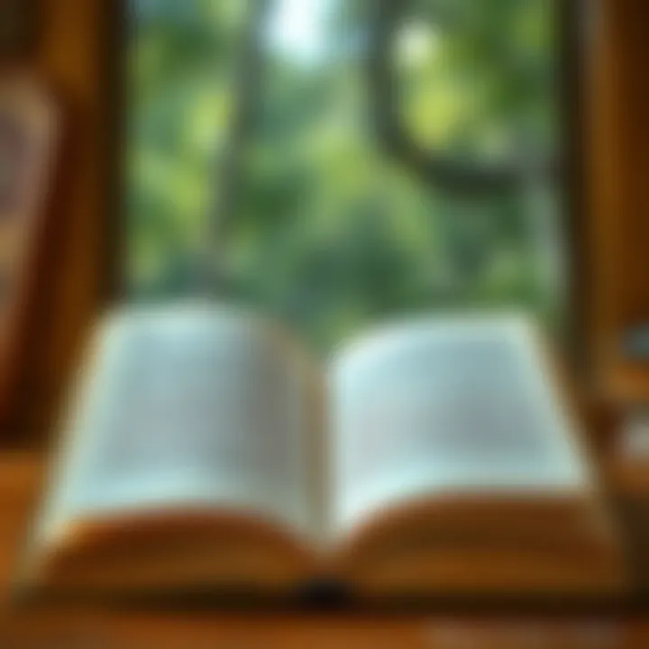 A digital platform showcasing book summaries.