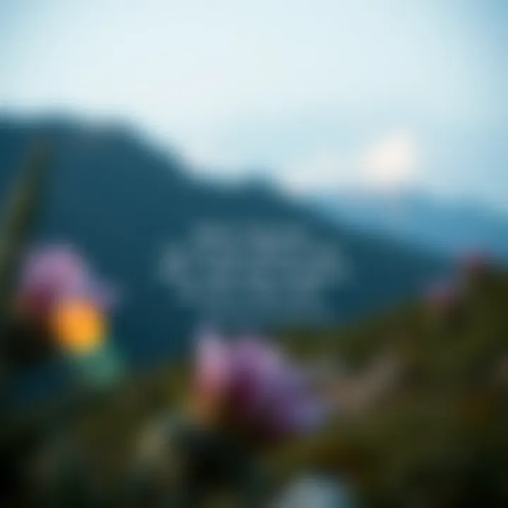 A motivational quote displayed in an inspiring context