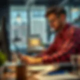 Innovation in Action A dynamic workspace reflecting innovative ideas