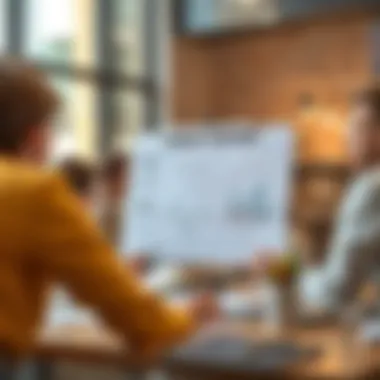 Visionary Strategies A strategic planning session with a visual roadmap