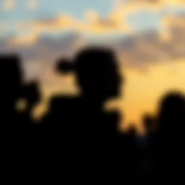 A diverse group of silhouettes, illustrating the concept of identity